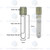 Vacuum Blood Collection Tube (Glucose Tube), 13 x 75mm, 4ml, Gray Top