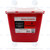 2 Gallon Biohazard Containers, Red