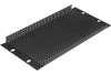Atlas PPR1-HR 9.75 inch 1 RU Recessed Vented Half Width Rack Panel