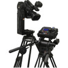 Varizoom VZCINEMAPRO-JR-K2 CPJR Head w/ Advanced Console, Pan Bars, 50' Control Cable, 30' Pwr Cbl, Pwr Supply & Case