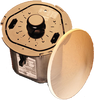 TOA F-122CU2 5in Full-Range Wide Dispersion Ceiling Speaker (30 Watt) Per