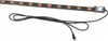 Middle Atlantic PDT-1015C-NS 10 OUTLET, SINGLE 15 AMP CIRCUIT THIN POWER STRIP W/9ft CORD
