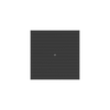 Atlas FC-4SG-B 4" Square Black Grille