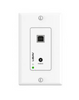 Liberty Cable INT-USB2-50HWP Intelix Series USB 2.0 High Speed Host / Local Side Wall Plate Extender