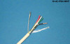 Liberty Cable 18-4C-PSH-WHT White Commercial grade general purpose 18 AWG 4 conductor plenum shielded cable