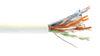 Liberty Cable 24-4P-P-L5SH-YEL Yellow Category 5e F/UTP EN series plenum 24 AWG 4 pair shielded cable