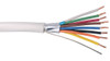 Liberty Cable 22-8C-PSH-WHT-500 White Commercial grade general purpose 22 AWG 8 conductor plenum shielded cable