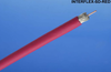 Liberty Cable INTERFLEX-SD-RED Red Serial digital RG59 dual shield transluscent 4.5 GHz coaxial cable