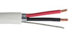 Liberty Cable 18-2C-PSH-WHT-500 White Commercial grade general purpose 18 AWG 2 conductor plenum shielded cable