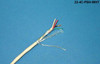 Liberty Cable 22-4C-PSH-WHT White Commercial grade general purpose 22 AWG 4 conductor plenum shielded cable