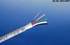 Liberty Cable 22-4C-SH-GRY Grey Commercial grade general purpose 22 AWG 4 conductor shielded cable