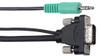 Liberty Cable E-MVAM-M-15 15 ft Micro VGA EDID compliant with PC Stereo Audio cable