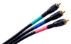Liberty Cable Z100CV25FT 25 ft Z100 Triplex RCA Component Video cable