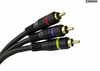 Liberty Cable Z200AV1 3 ft Z200 Triplex RCA Audio/Video cable