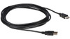 Liberty Cable E-USBAAF-3 3 ft Economy Molded USB 2.0 A male to A female