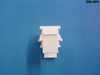 Liberty Cable ISK-WH Keystone compatible blank inserts