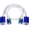 NTI VKMEXT-75 VGA + PS/2 Extension Cable, Male to Female, 75 feet
