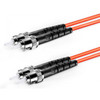 NTI fiber-d-stst-62-20m Duplex ST Multimode Fiber Optic Cable, 62.5-Micron, 20 meters
