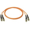 NTI fiber-d-stst-62-30m Duplex ST Multimode Fiber Optic Cable, 62.5-Micron, 30 meters