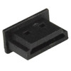 NTI cvr-hdf-f100 HDMI Type A Female Dust Cover, Flush Mount, Black, 100-Pack