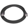 NTI cat6a-25-black CAT6a Stranded Unshielded Cable, Black, 25 feet