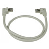 NTI cat6-rlav2-6-gray-shld CAT6 Right Angle to Left Angle Shielded Patch Cords, 60?C, 6ft