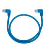 NTI cat5e-la-9-blue CAT5e Left Angle Cable, Blue, 9 feet