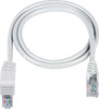 NTI cat5e-das-9-white CAT5e Down Angle to Straight Cable, White, 9 feet