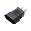 NTI pwr-115pcee716 NEMA 1-15P Male to Europlug CEE 7/16 Female Power Plug Adapter