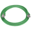 NTI cat6-2-green-shld CAT6 Stranded Shielded Cable, Green, 2 feet