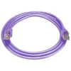NTI cat6-2-purple-shld CAT6 Stranded Shielded Cable, Purple, 2 feet