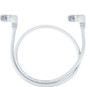 NTI cat5e-la-6-white CAT5e Left Angle Cable, White, 6 feet