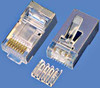 NTI 6-plg-solid-sh CAT6 Solid Shielded RJ45 Plug