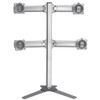 Chief K3F220S Adj Array Quad (2X2) Table Stand, Silver