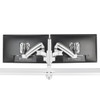 Chief KXC220W KX Column Desk Mount Dual Monitor Arms, White
