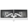 Chief KXD220W KX Desk Mount Dual Monitor Arms, White