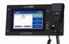 Atlas IED5450CS-H GLOBALCOM 5400 series programmable touch screen digital communication station w/ hand held mic