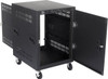 Atlas RX14-25SFD Cabinet Mobile 24H 22D 19W C CR Black