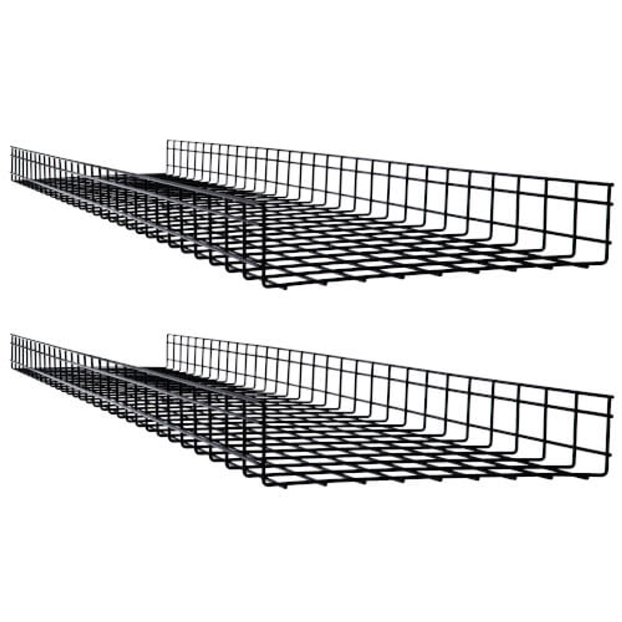 Wire Mesh Cable Tray - (2) 450 x 100 x 1500 mm (5 ft.); When