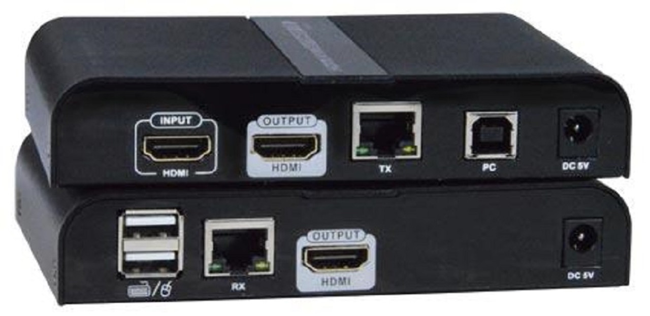 NTI st-ipusb4k-r-lc Low-Cost 4K HDMI USB Extender Over IP, Receiver US NEMA - Pro AV Warehouse