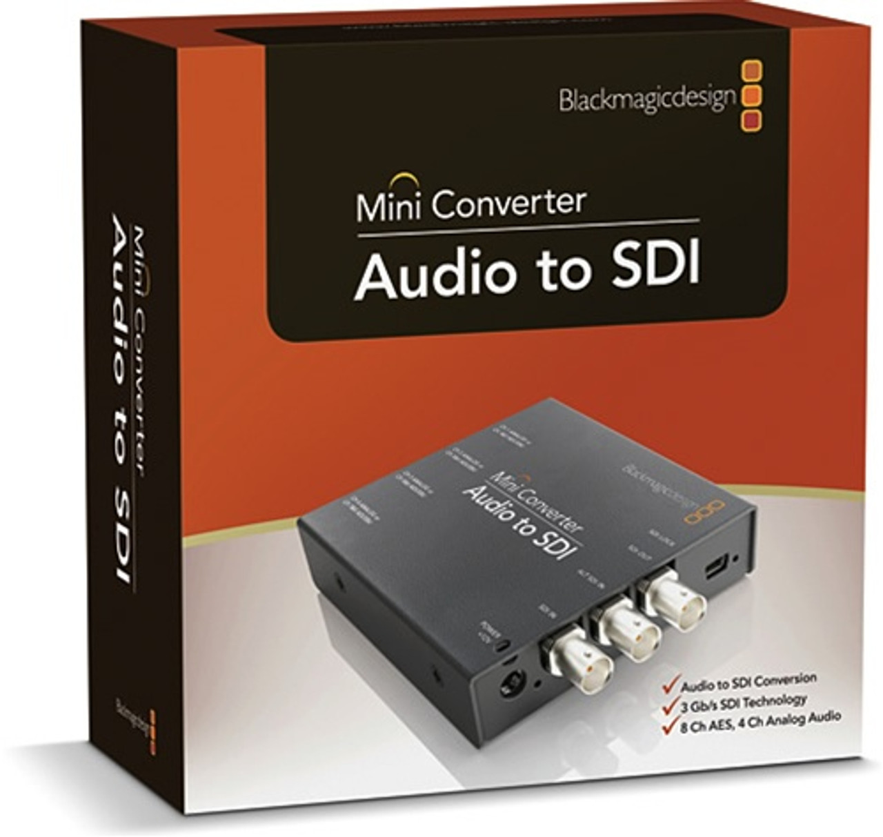 Blackmagic Design CONVMCAUDS2 Mini Converter - Audio to SDI 2