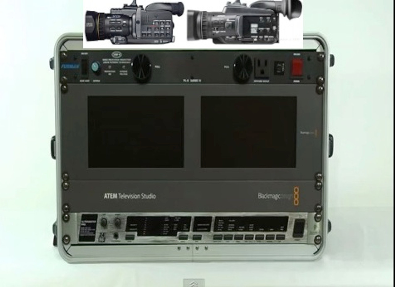 Blackmagic Design ATEM TV HDMI 3 CAM ATEM TV Studio with 3 Go Pro