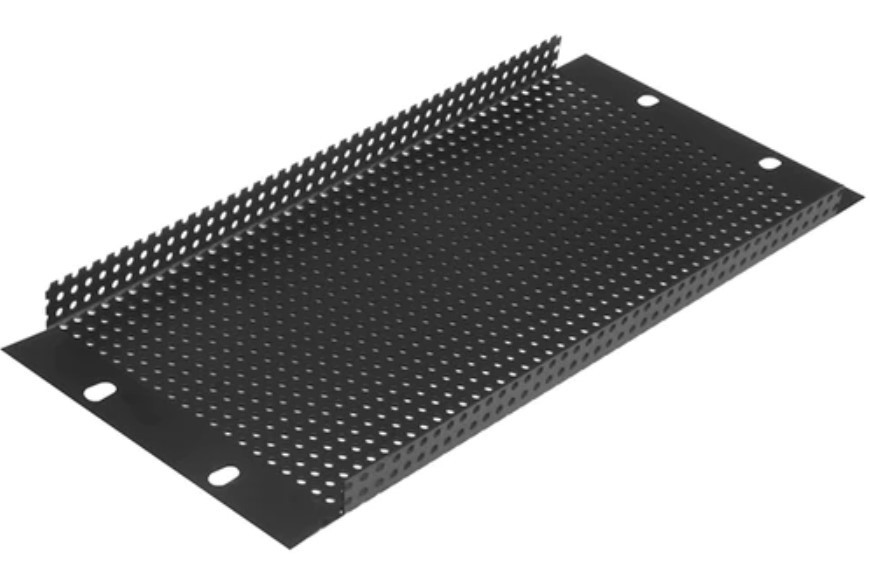 Atlas PPR1-HR 9.75 inch 1 RU Recessed Vented Half Width Rack Panel ...