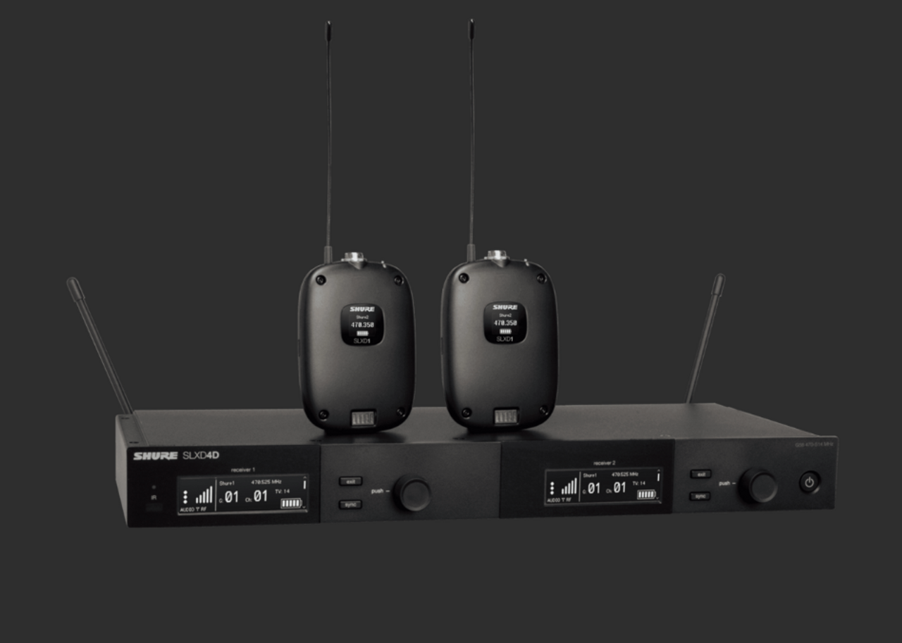 SLX-D - Wireless Microphone System - Shure USA