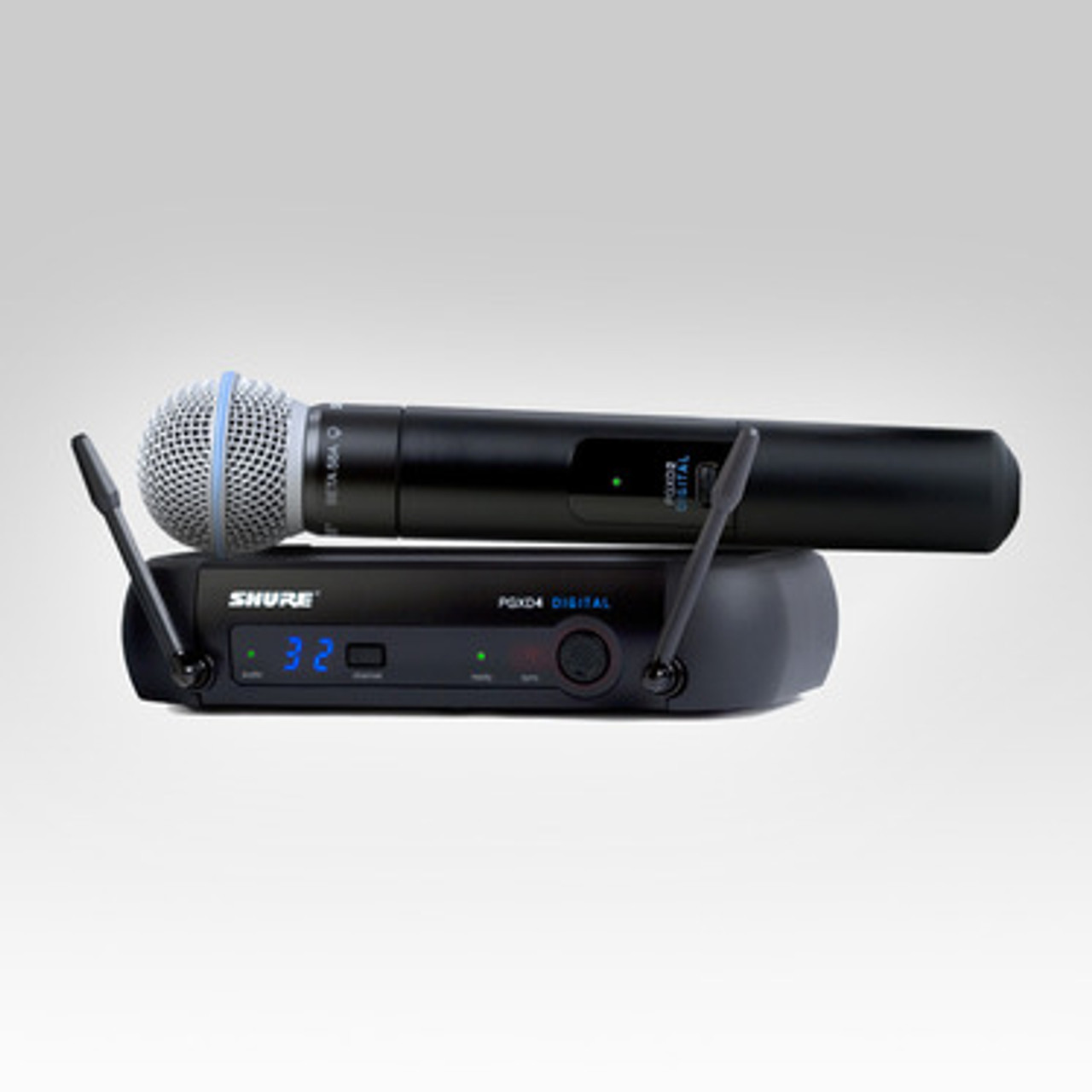 Shure PGXD24/BETA58-X8 Digital Wireless System with Beta 58A Handheld  Transmitter