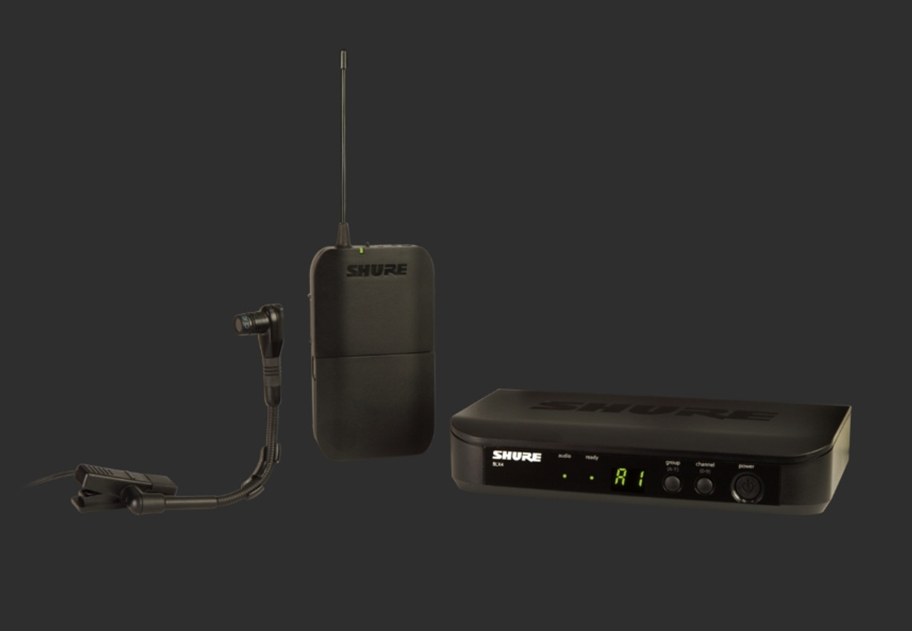 Shure BLX14/B98-H10 BLX Series Single-Channel Wireless Bodypack