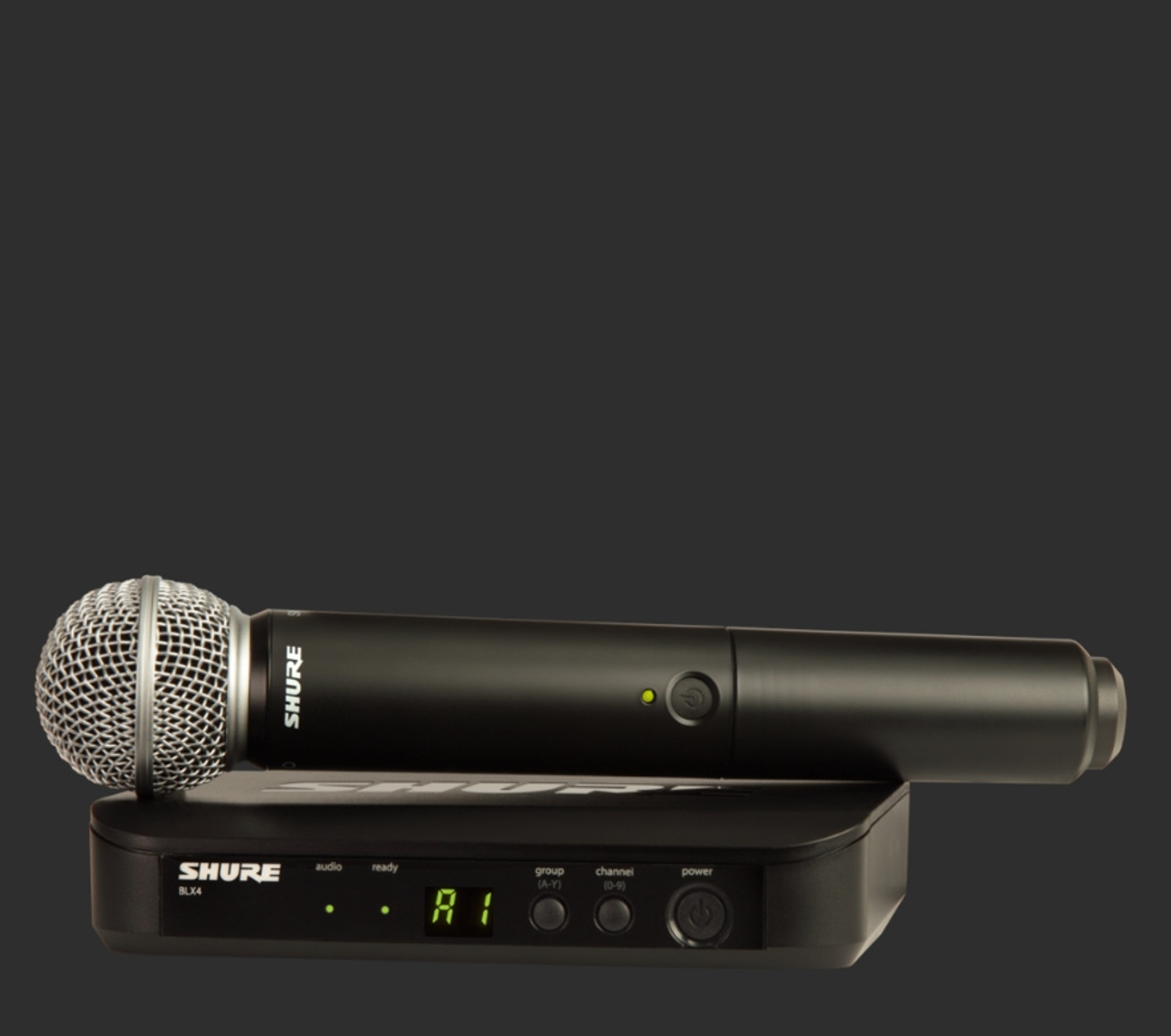 Shure BLX24/SM58-H10 BLX Series Single-Channel Wireless Microphone