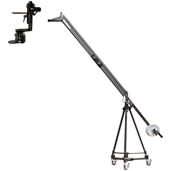 Varizoom VZ-QUICKJIB2KIT-100 Extended QuickJib w/ Dolly, Tripod