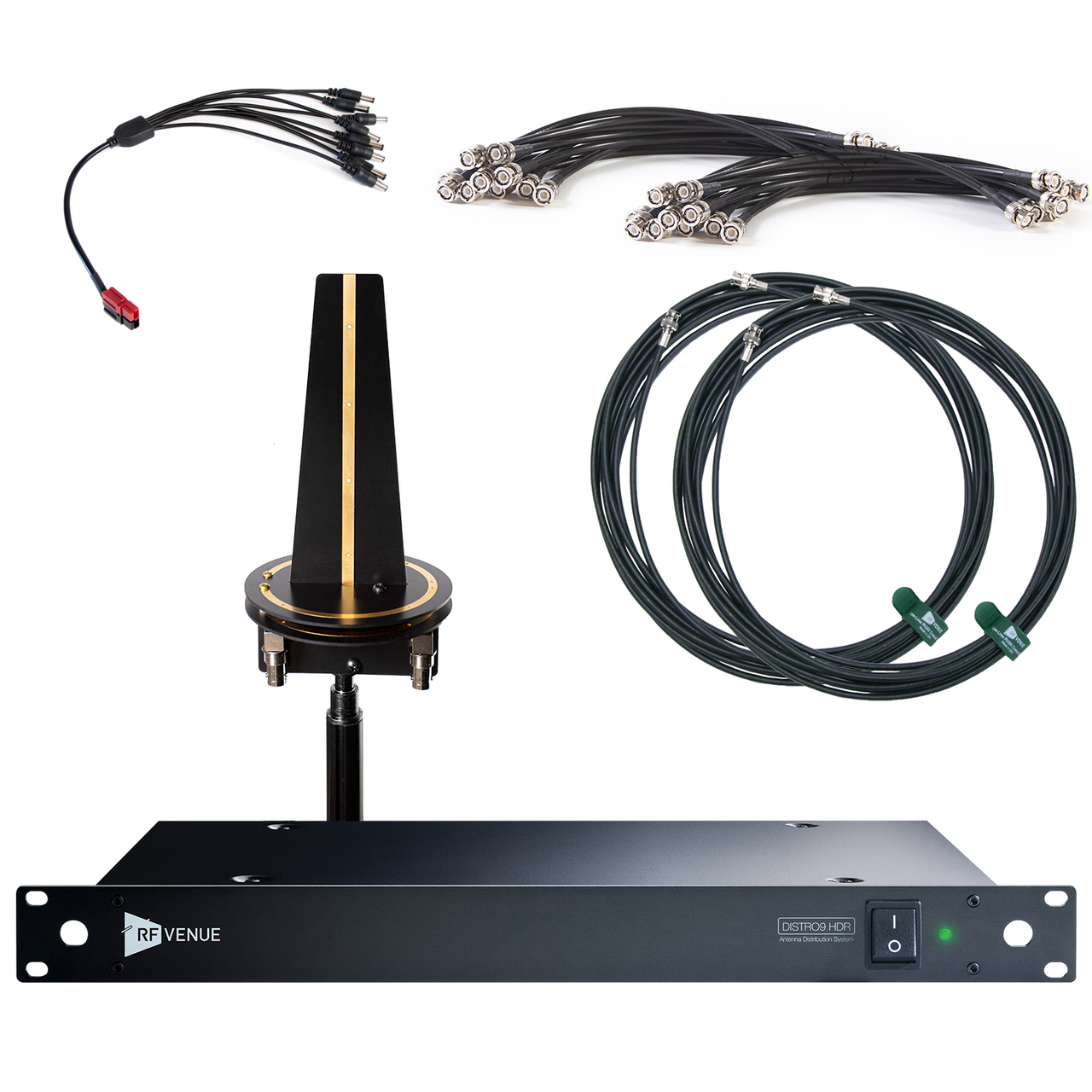 RF Venue 9 Channel Wireless Microphone Upgrade Pack