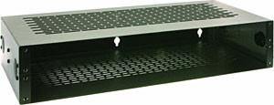 Radio Design Labs RK-2U 19 Utility Rack Chassis - 2 RU - Pro AV Warehouse